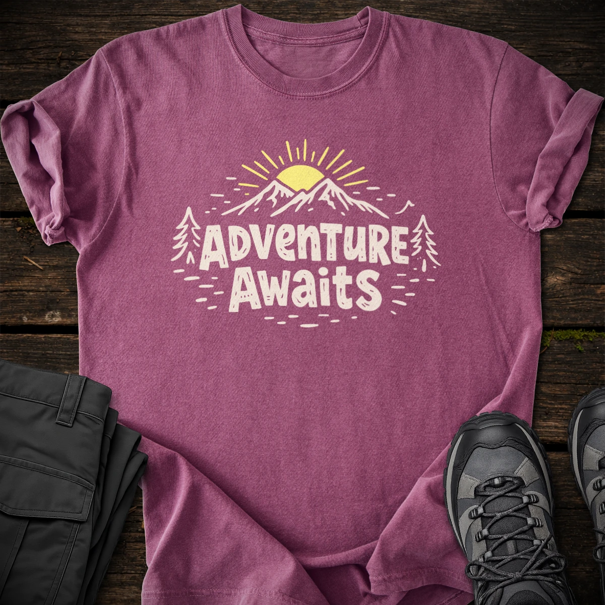 Adventure Awaits T-shirt