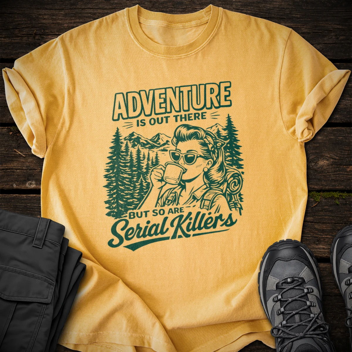 Adventure Is Out There T-shirt