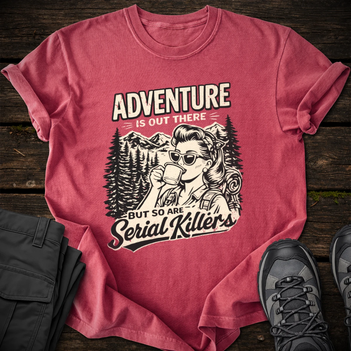 Adventure Is Out There T-shirt