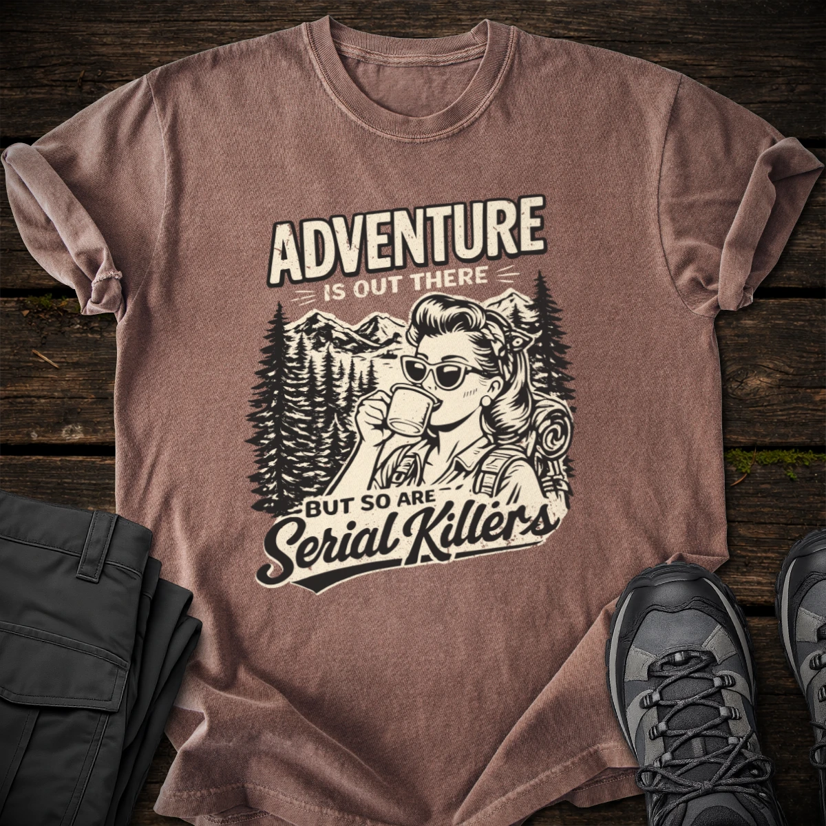 Adventure Is Out There T-shirt
