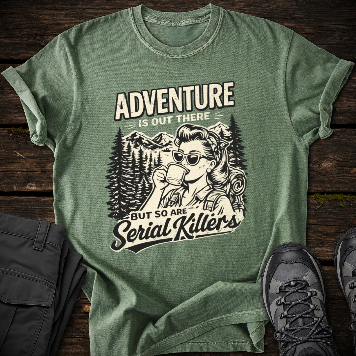 Adventure Is Out There T-shirt