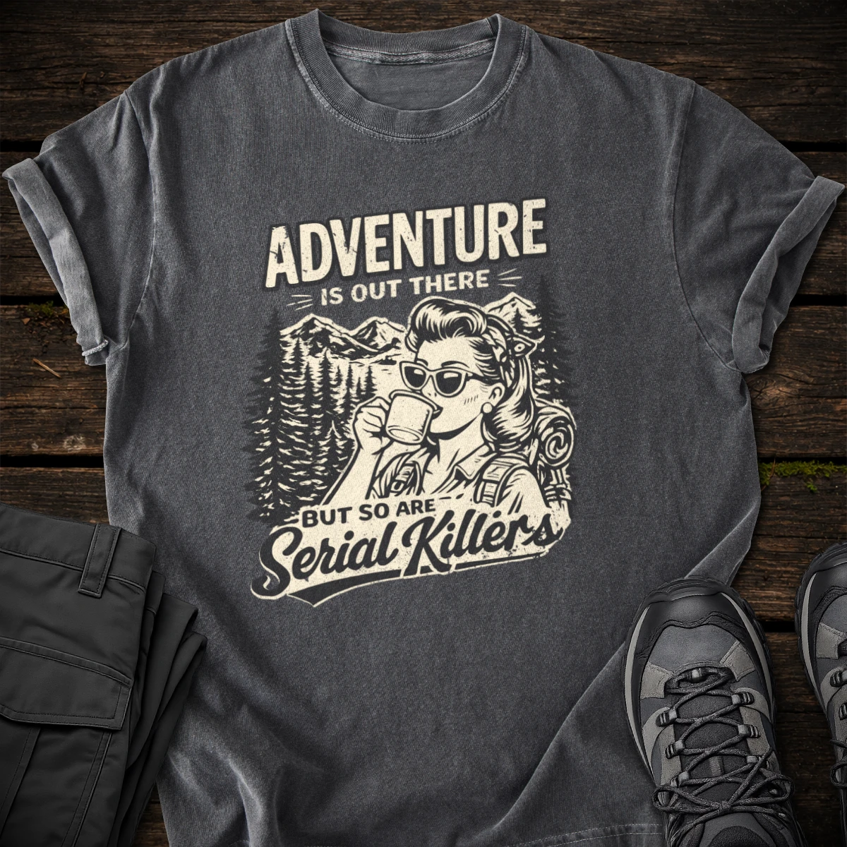 Adventure Is Out There T-shirt