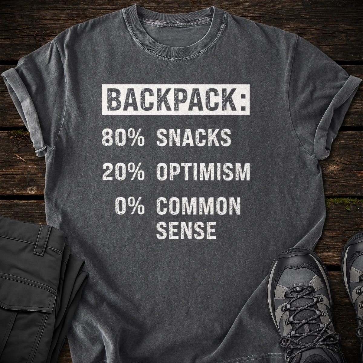 Backpack Contents T-shirt