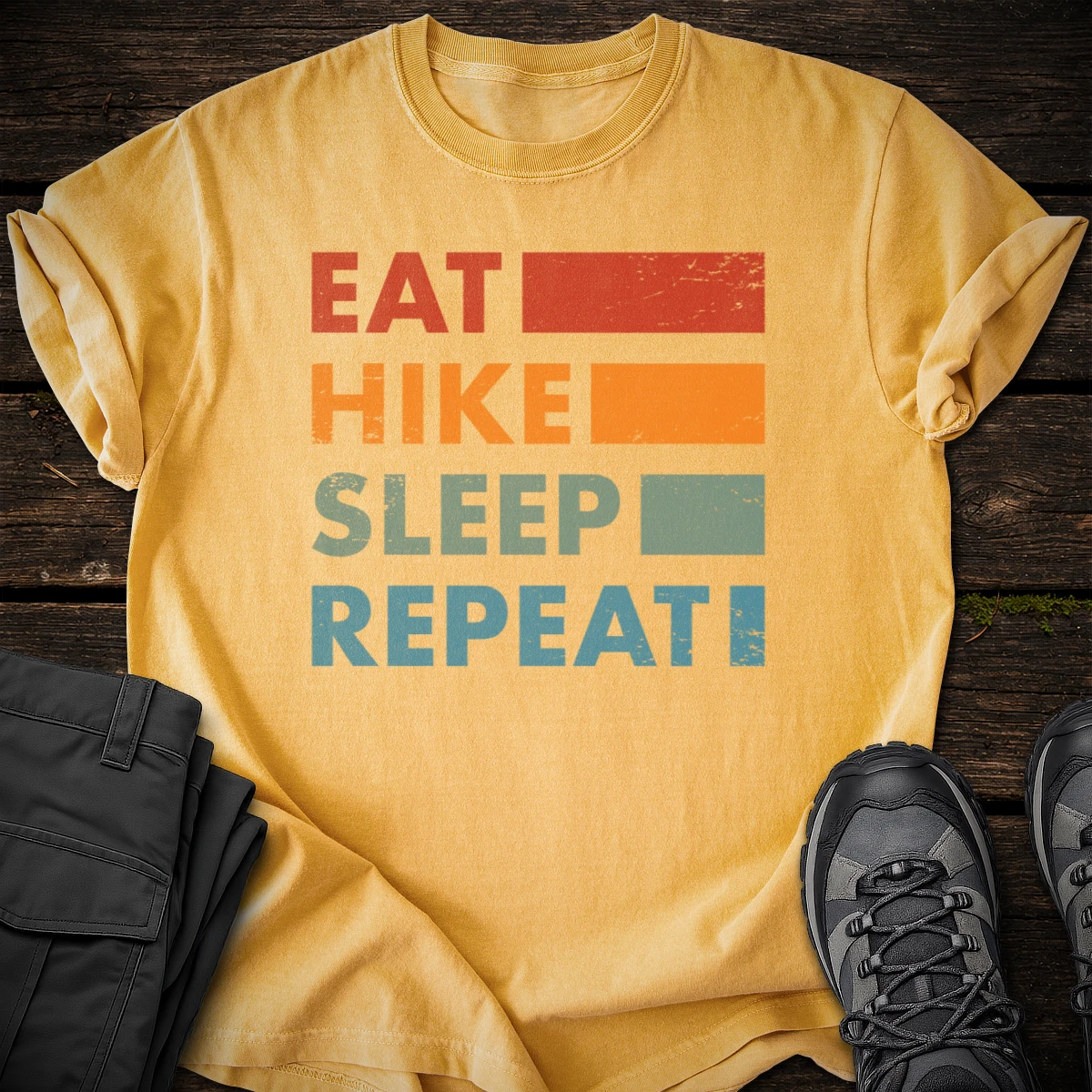 Eat Hike Sleep Repeat T-shirt