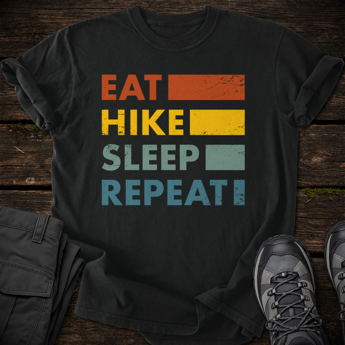 Eat Hike Sleep Repeat T-shirt