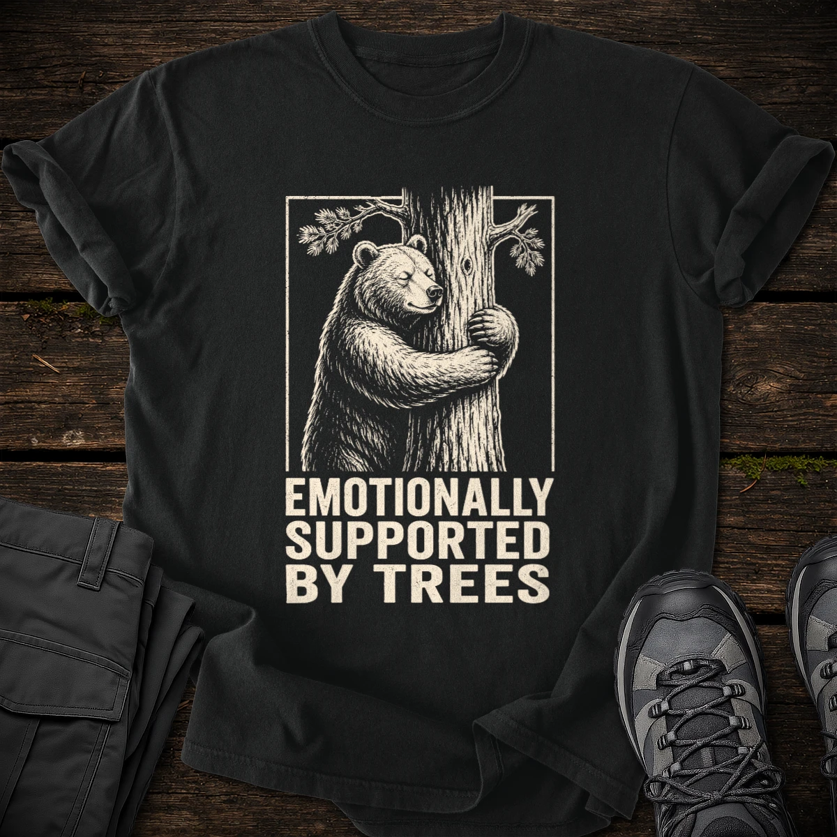 Supported by Trees T-shirt
