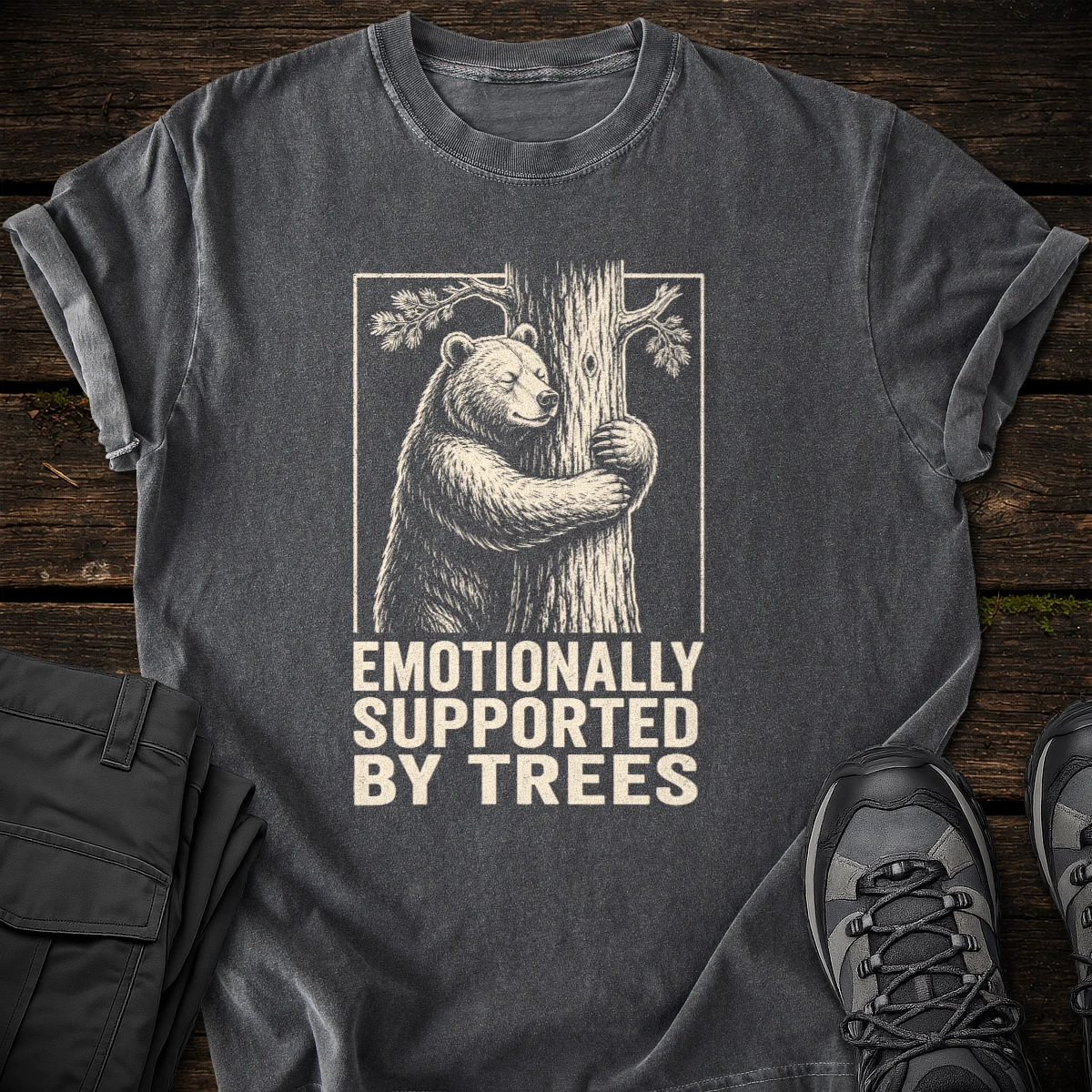 Supported by Trees T-shirt