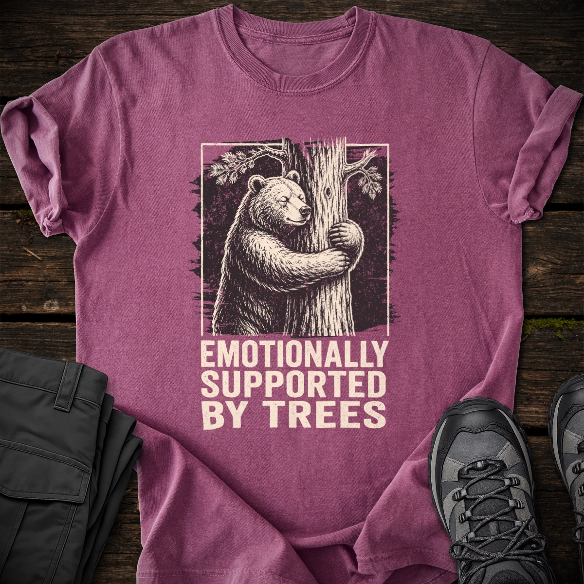 Supported by Trees T-shirt