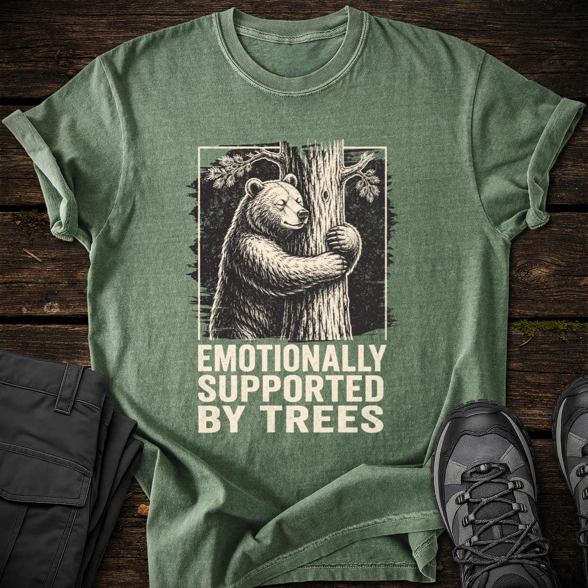 Supported by Trees T-shirt