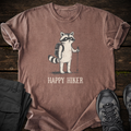 Happy Raccoon Hiker T-shirt