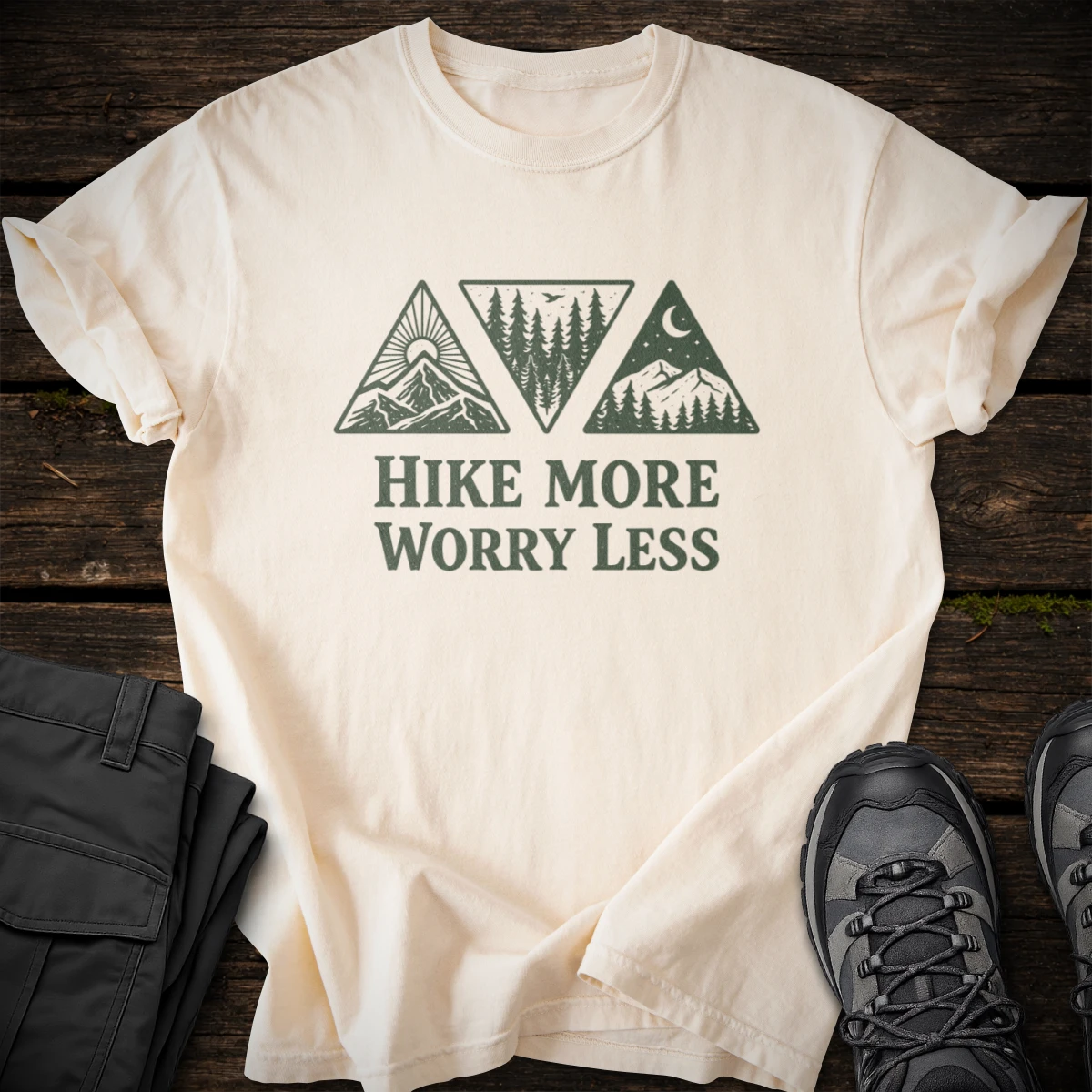 Hike More Worry Less T-shirt