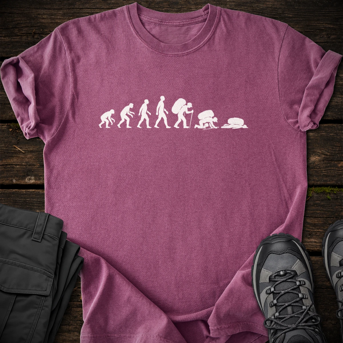 Hiker Evolution T-shirt