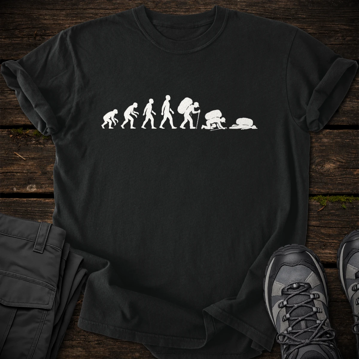 Hiker Evolution T-shirt