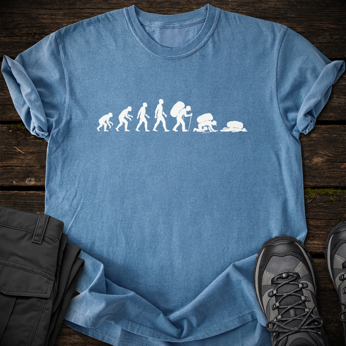 Hiker Evolution T-shirt