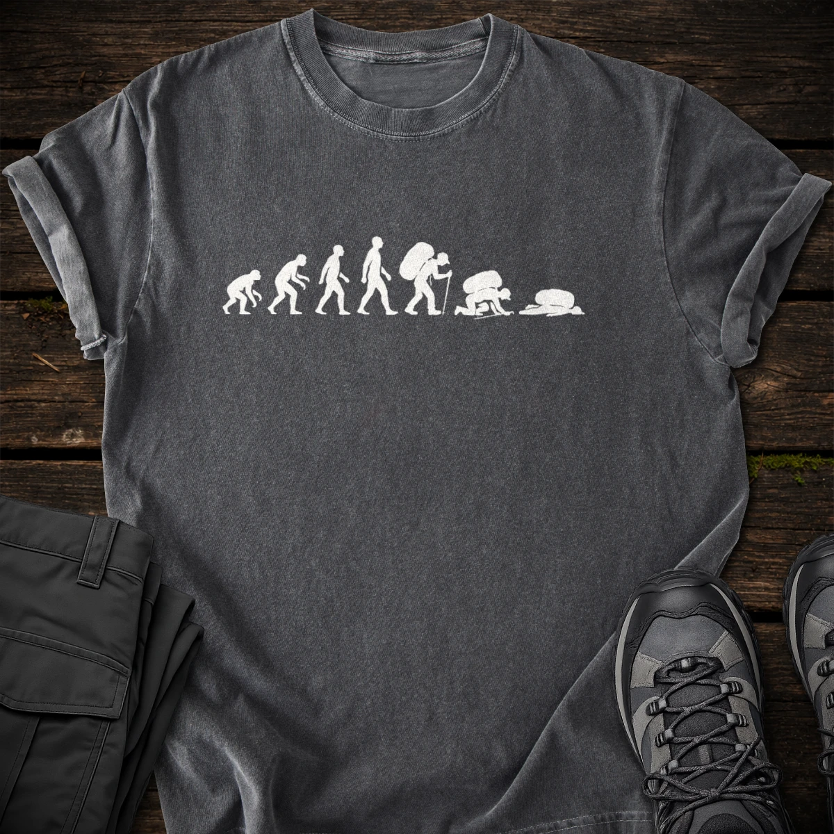 Hiker Evolution T-shirt