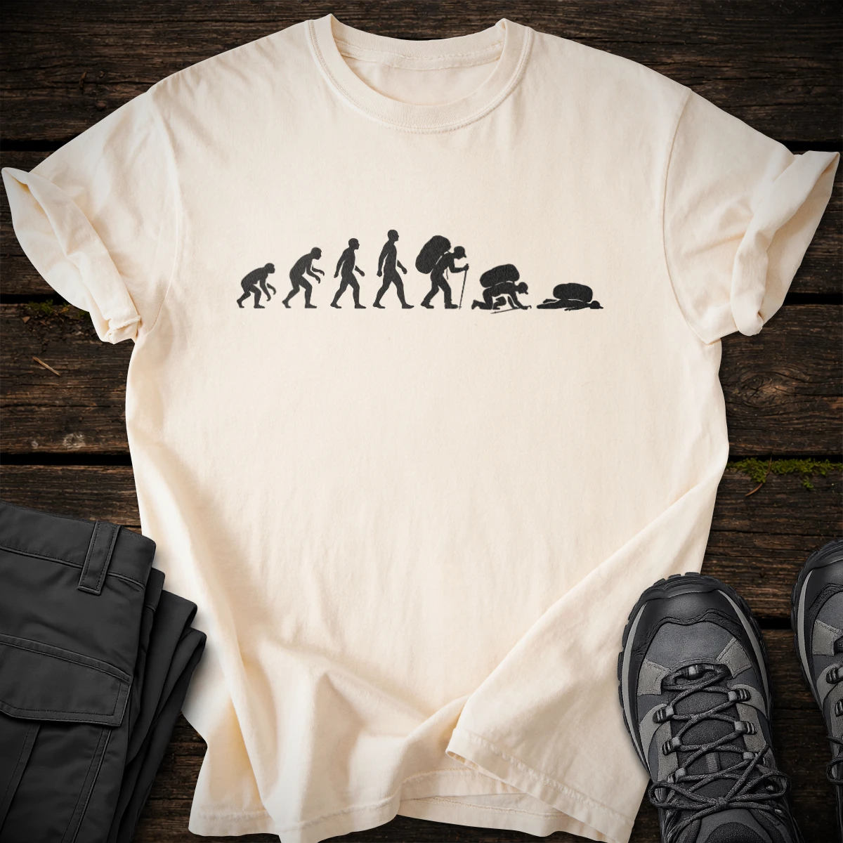 Hiker Evolution T-shirt