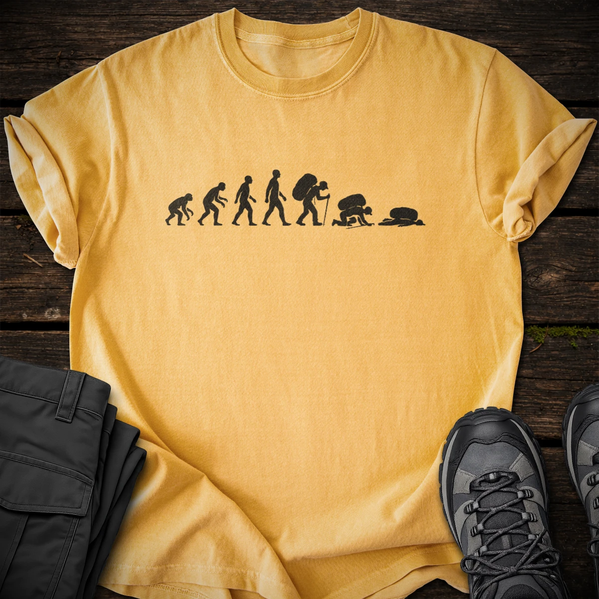 Hiker Evolution T-shirt