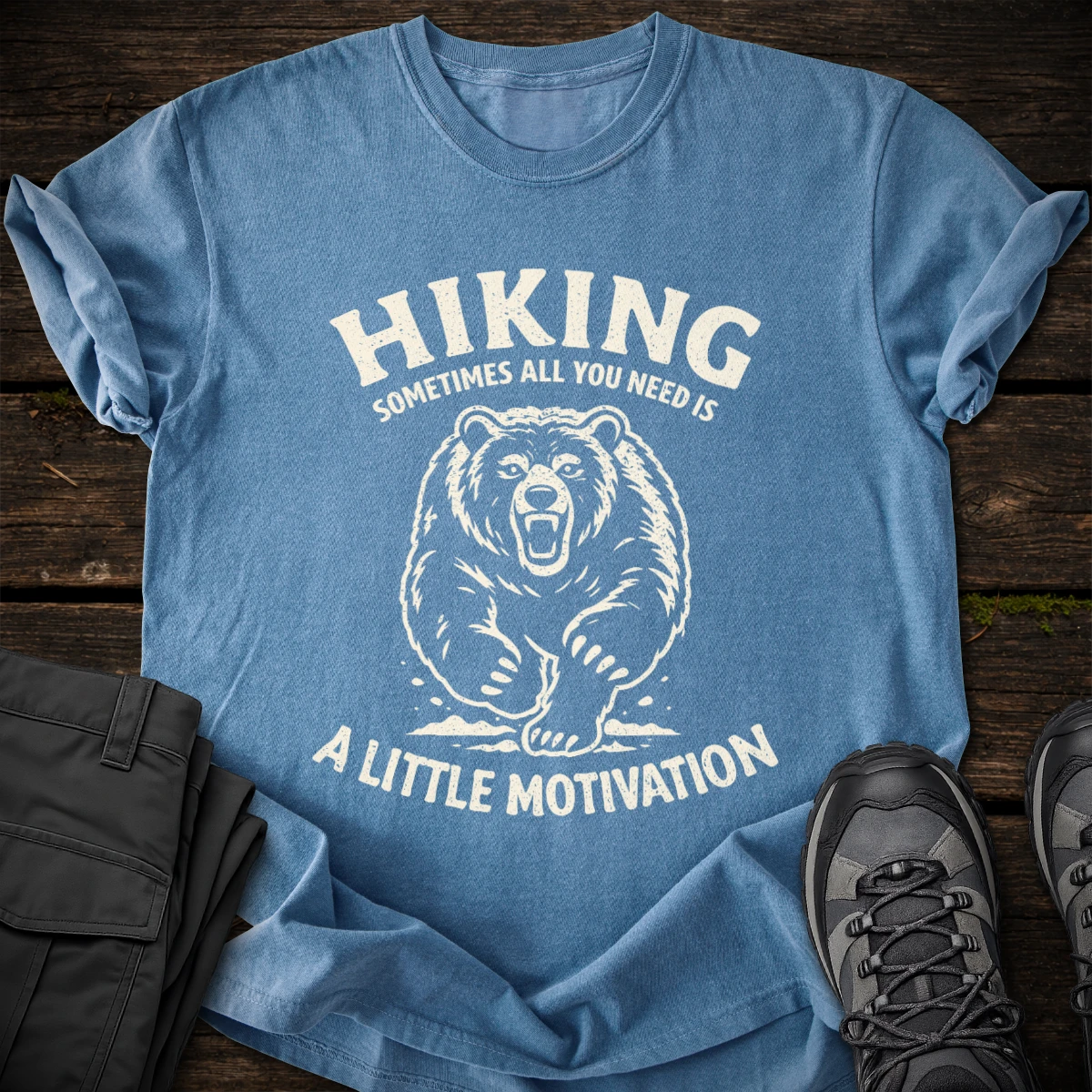 Hiking Motivation T-shirt v2