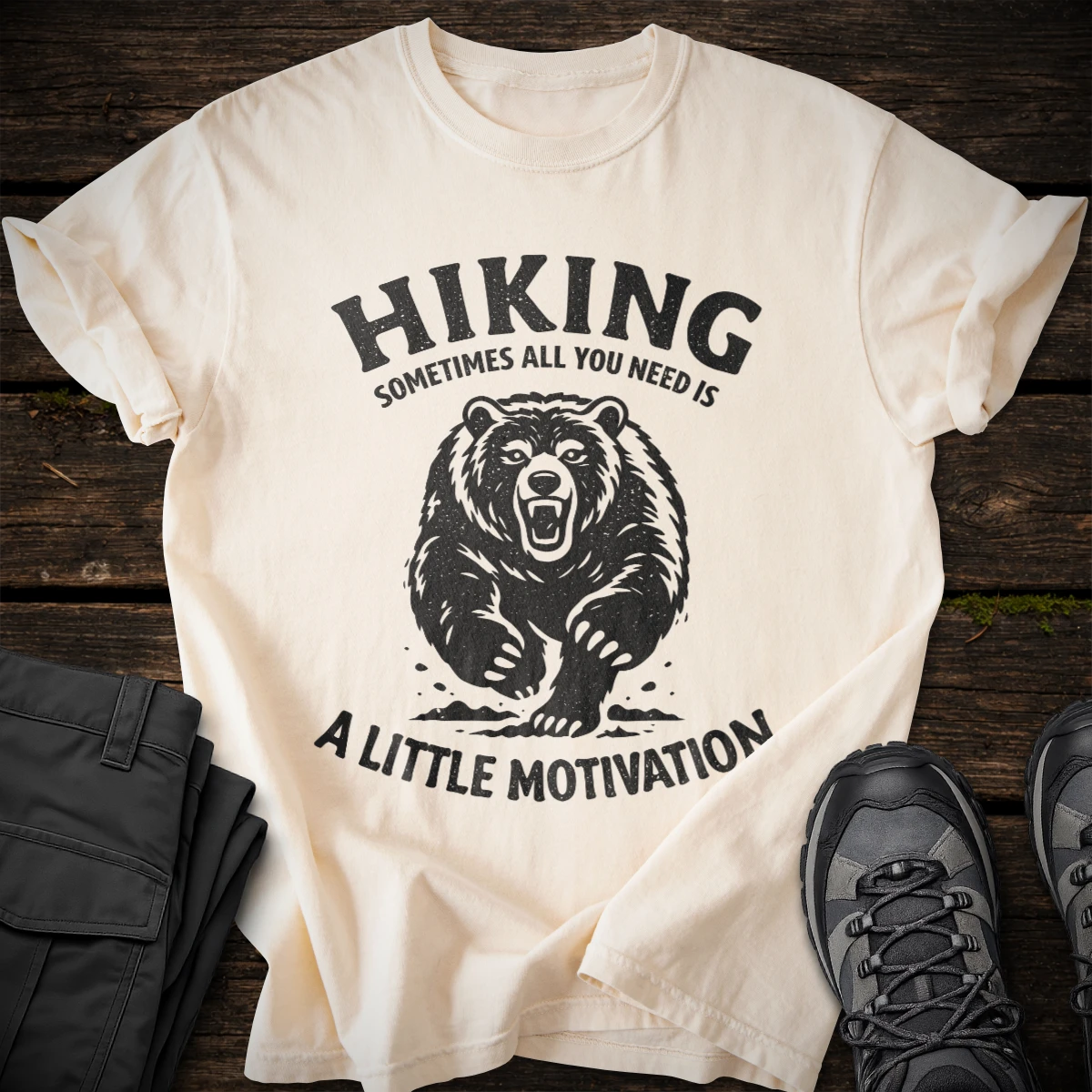 Hiking Motivation T-shirt v2