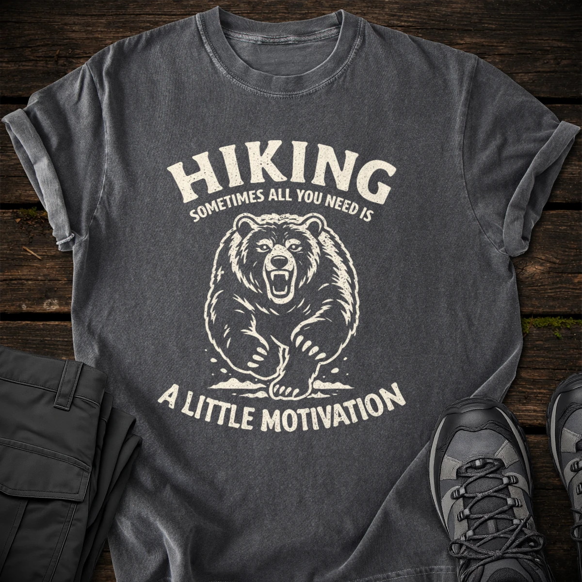 Hiking Motivation T-shirt v2