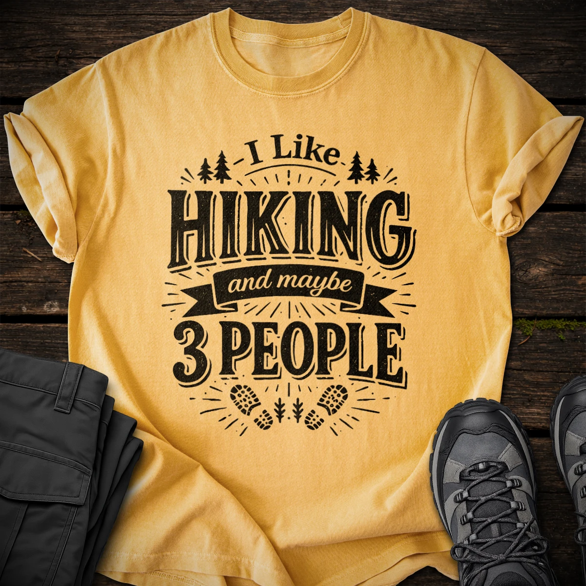 I Like Hiking T-shirt