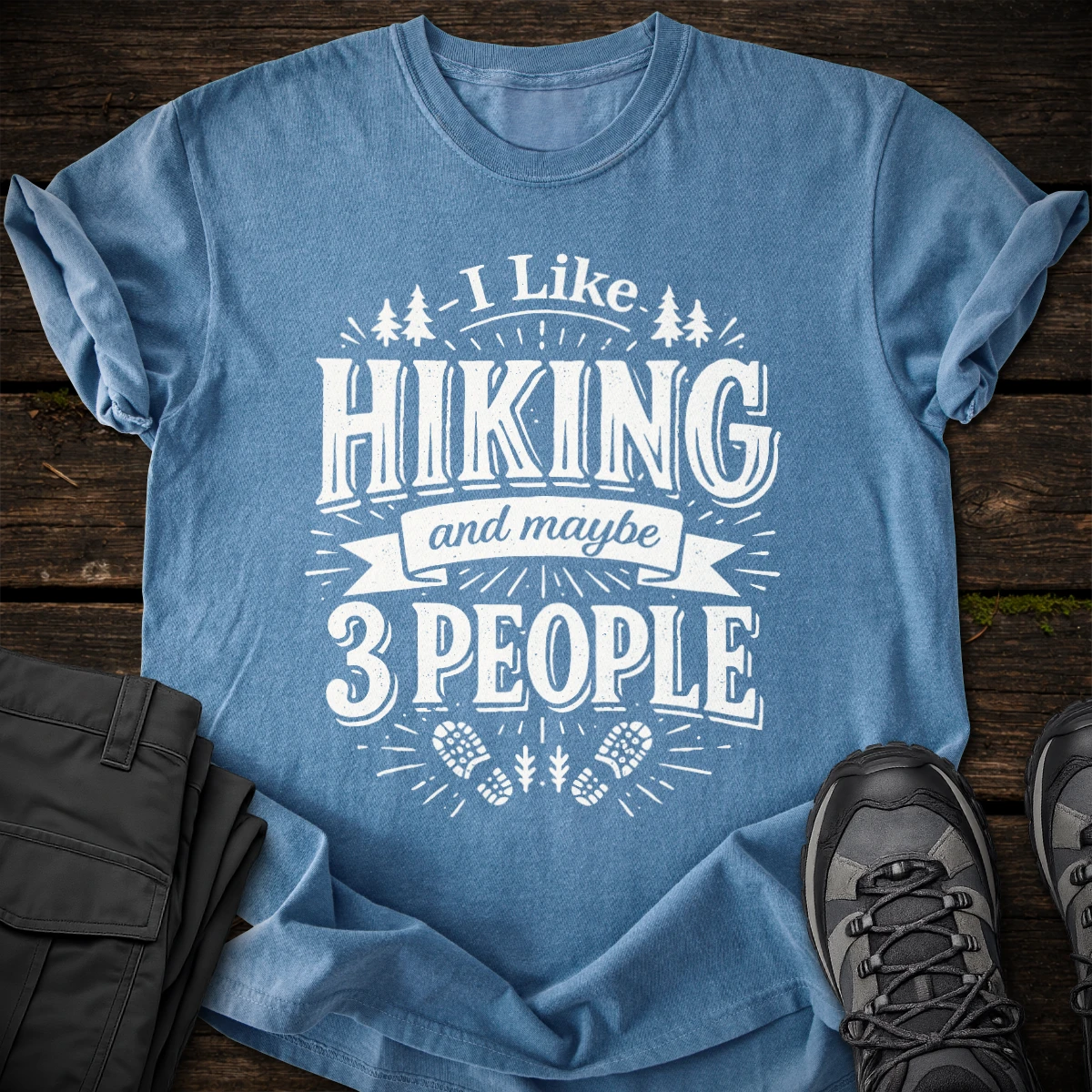 I Like Hiking T-shirt