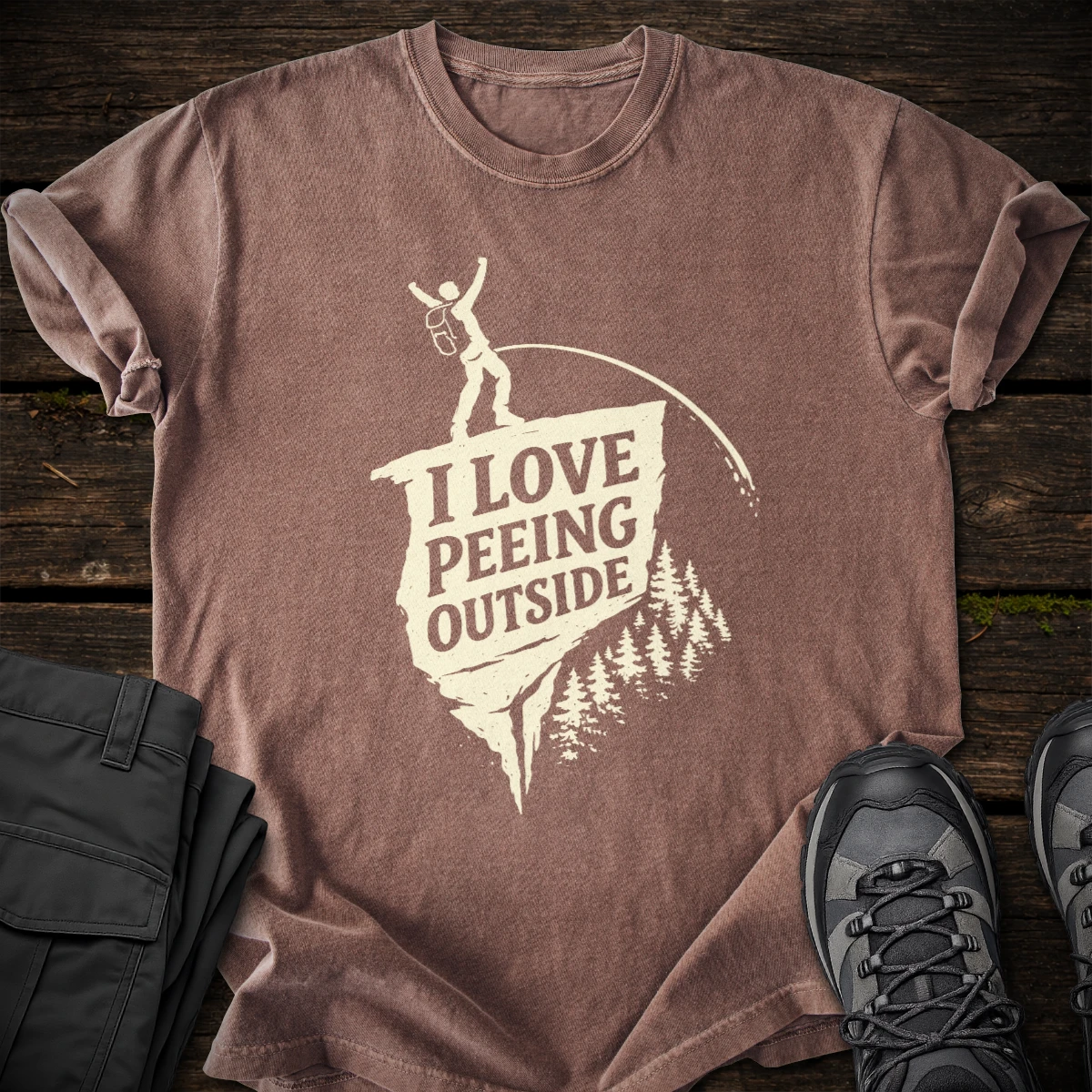 I Love Peeing Outside T-shirt