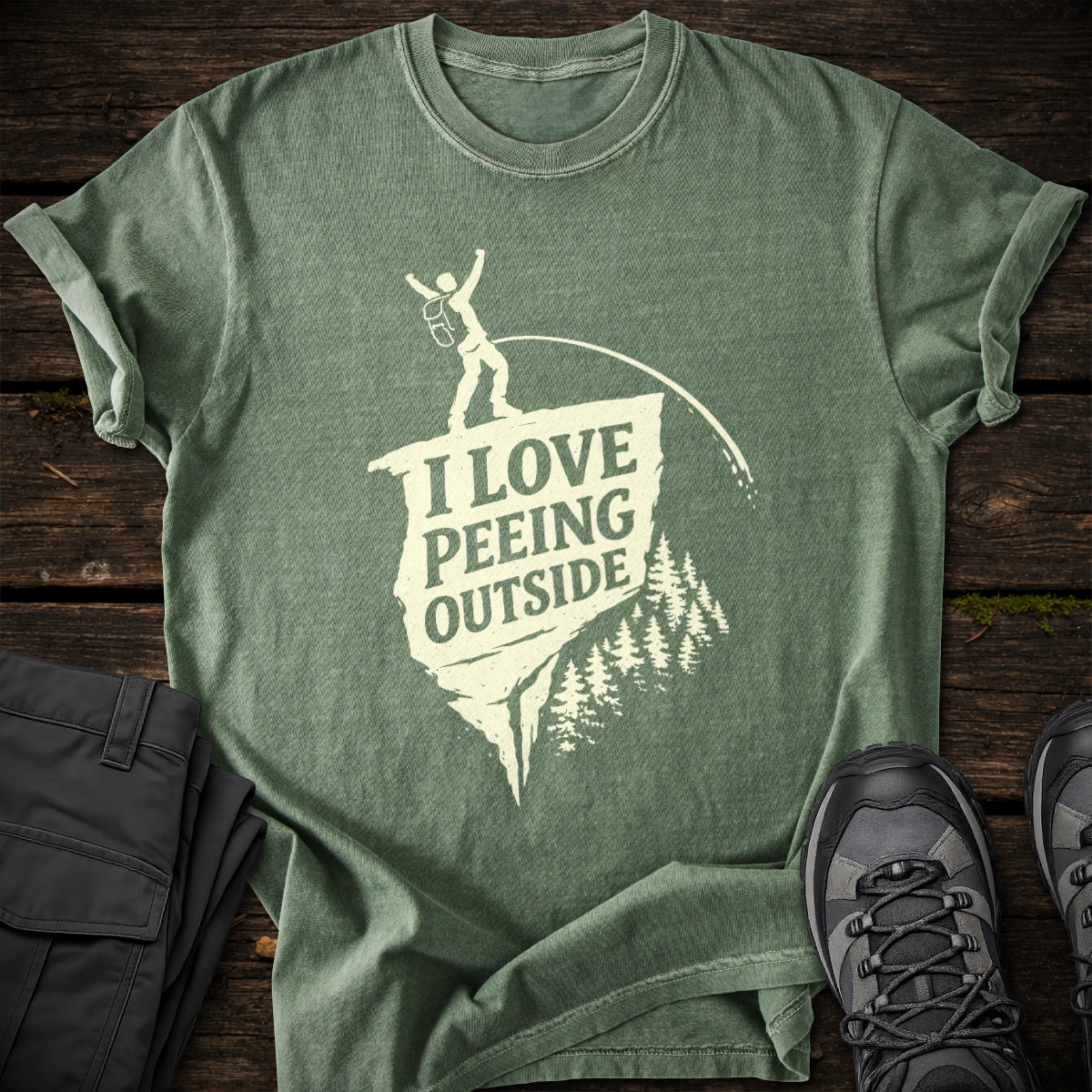 I Love Peeing Outside T-shirt