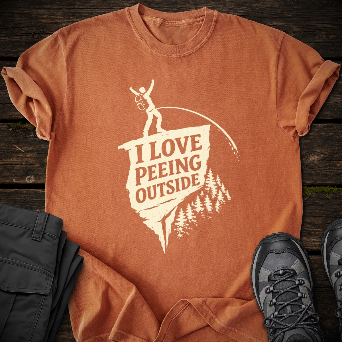 I Love Peeing Outside T-shirt