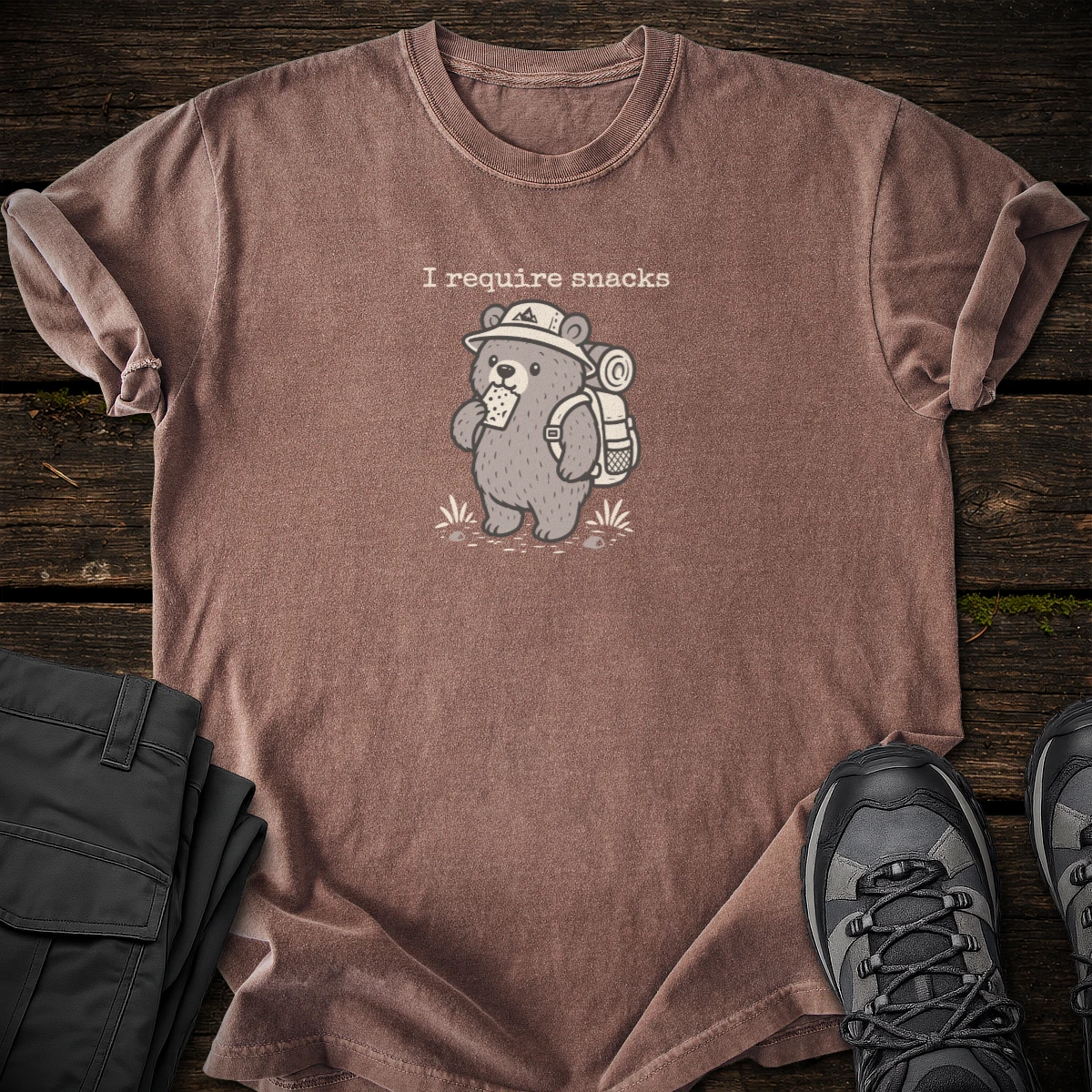 I Require Snacks T-shirt