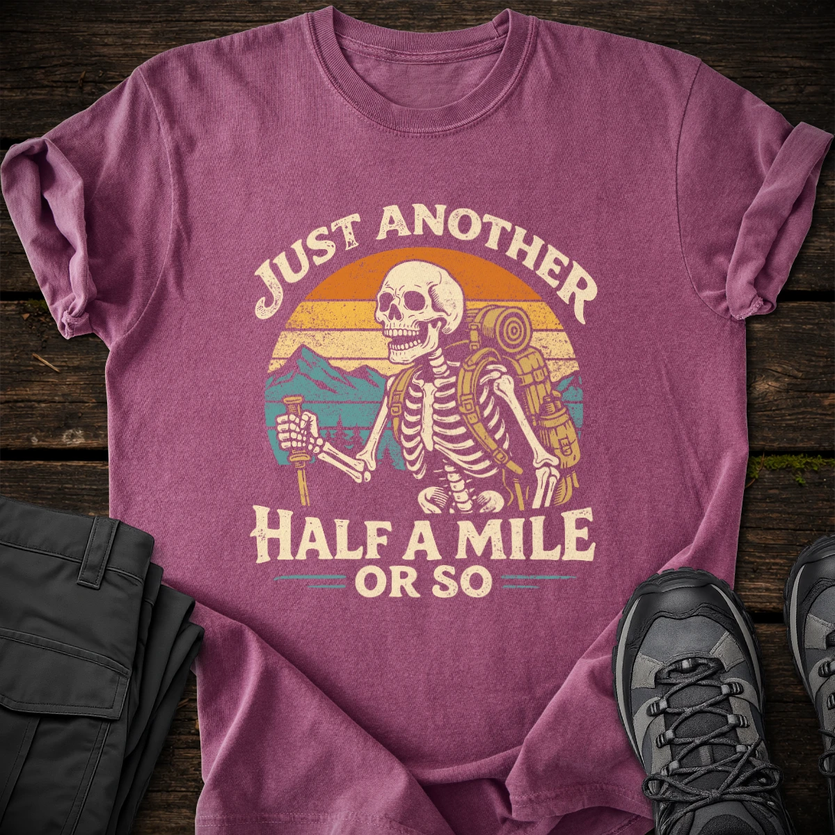 Just Another Half a Mile T-shirt
