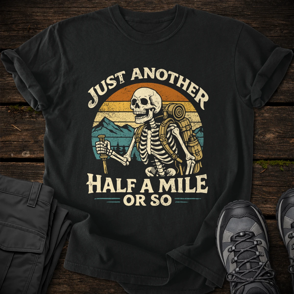 Just Another Half a Mile T-shirt