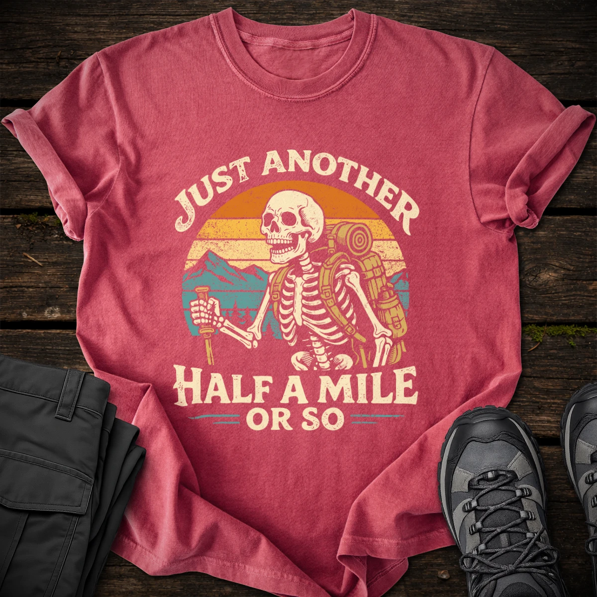 Just Another Half a Mile T-shirt