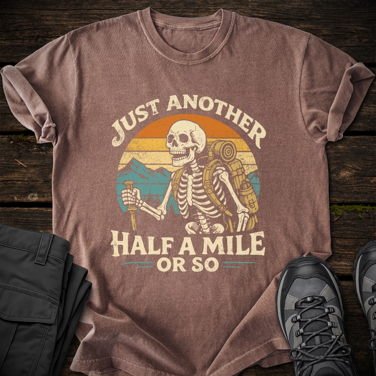 Just Another Half a Mile T-shirt