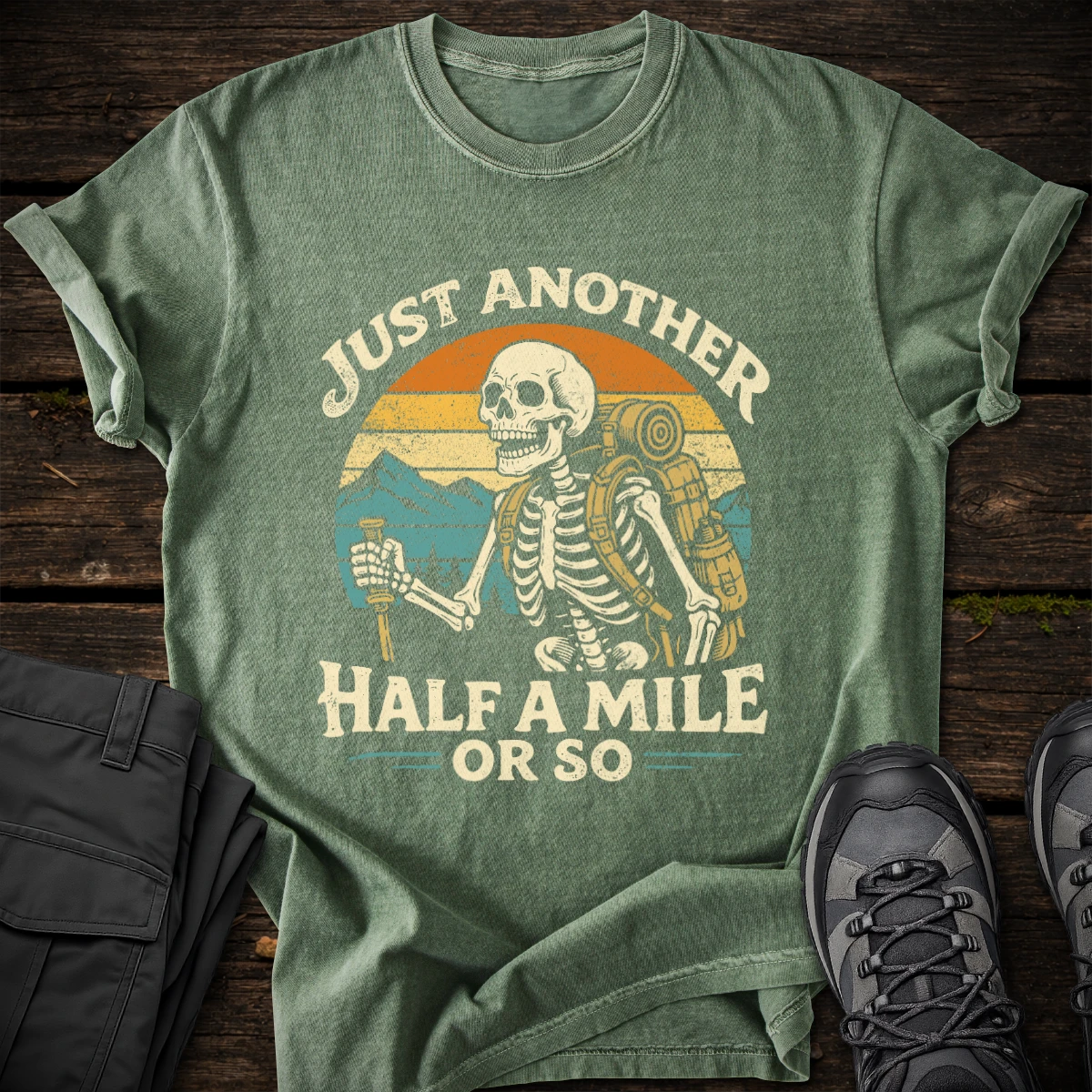Just Another Half a Mile T-shirt