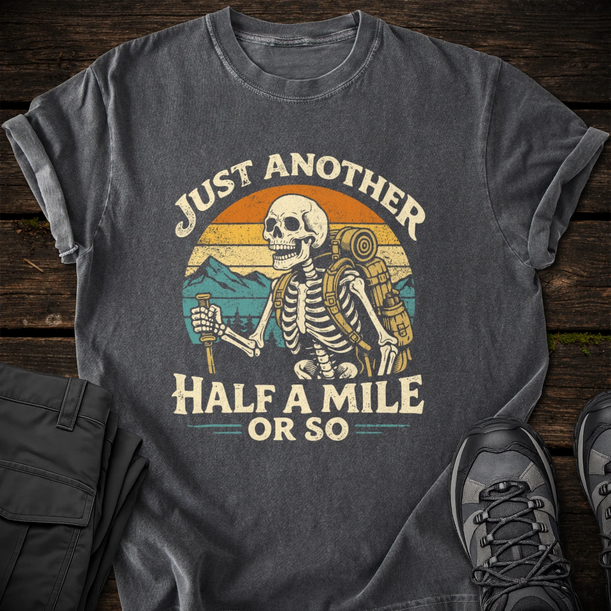 Just Another Half a Mile T-shirt
