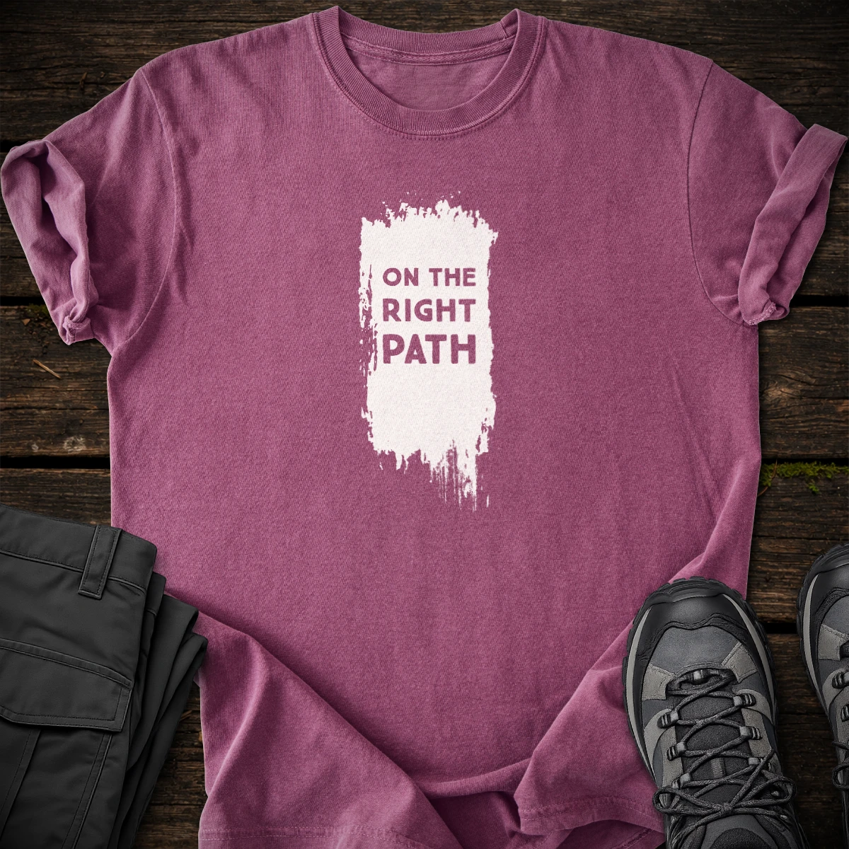 On the Right Path T-shirt