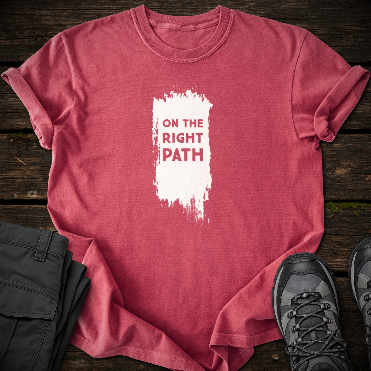On the Right Path T-shirt