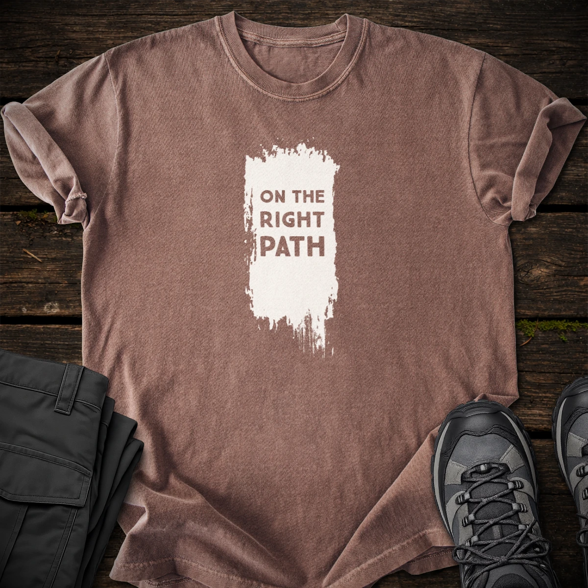 On the Right Path T-shirt
