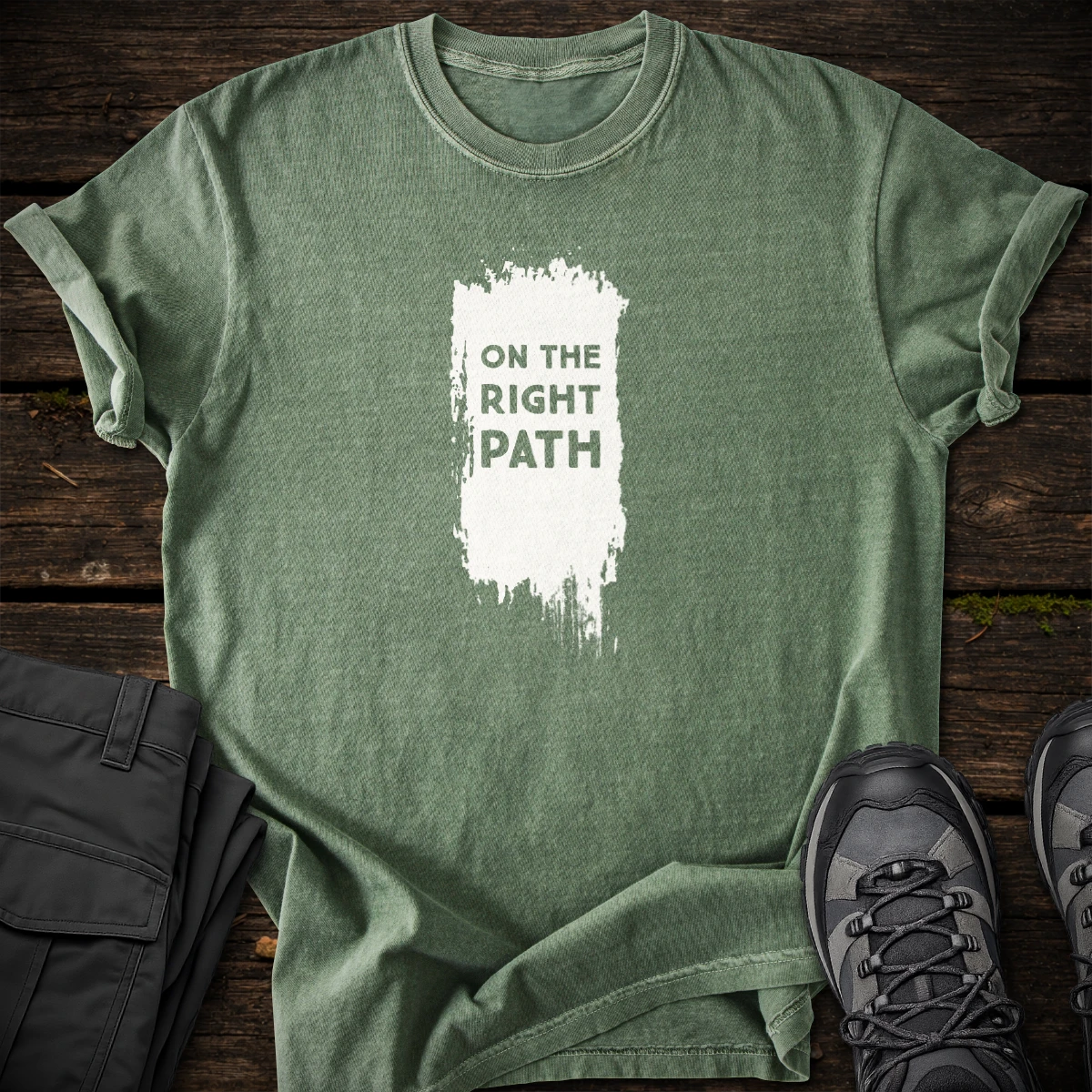 On the Right Path T-shirt