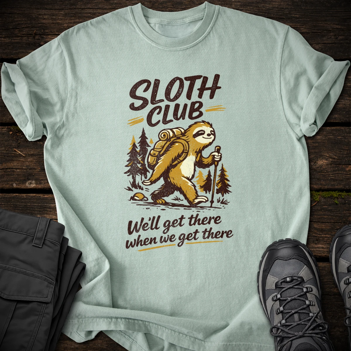 Sloth Club T-shirt