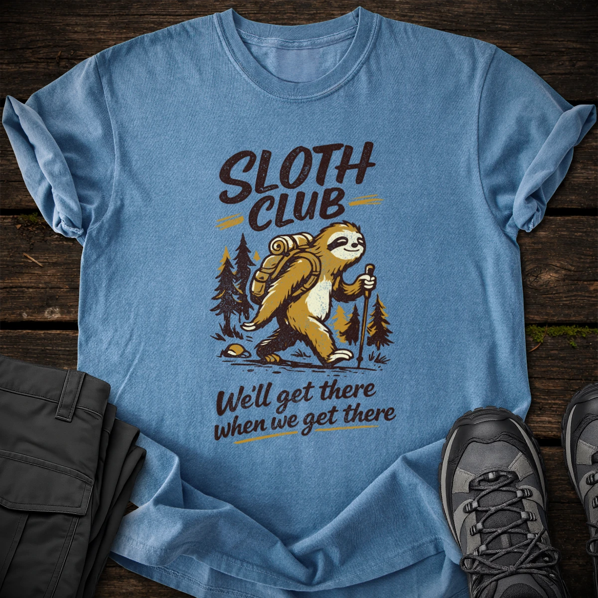 Sloth Club T-shirt