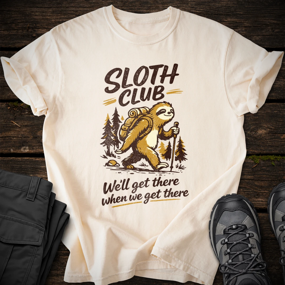 Sloth Club T-shirt