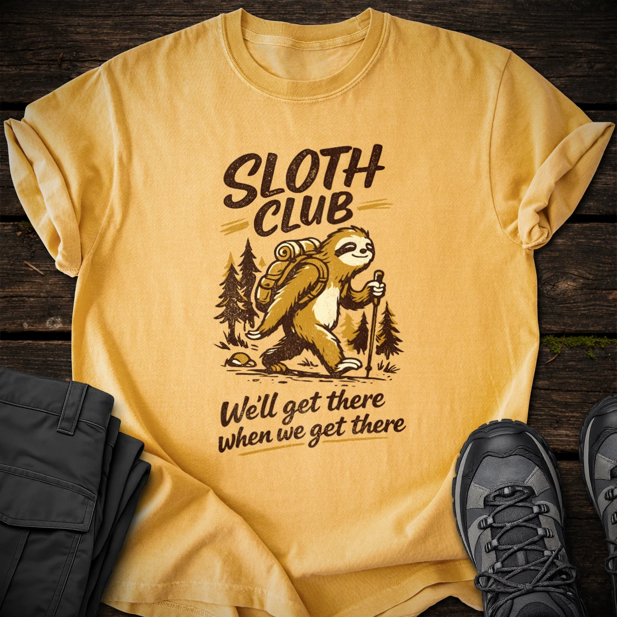 Sloth Club T-shirt