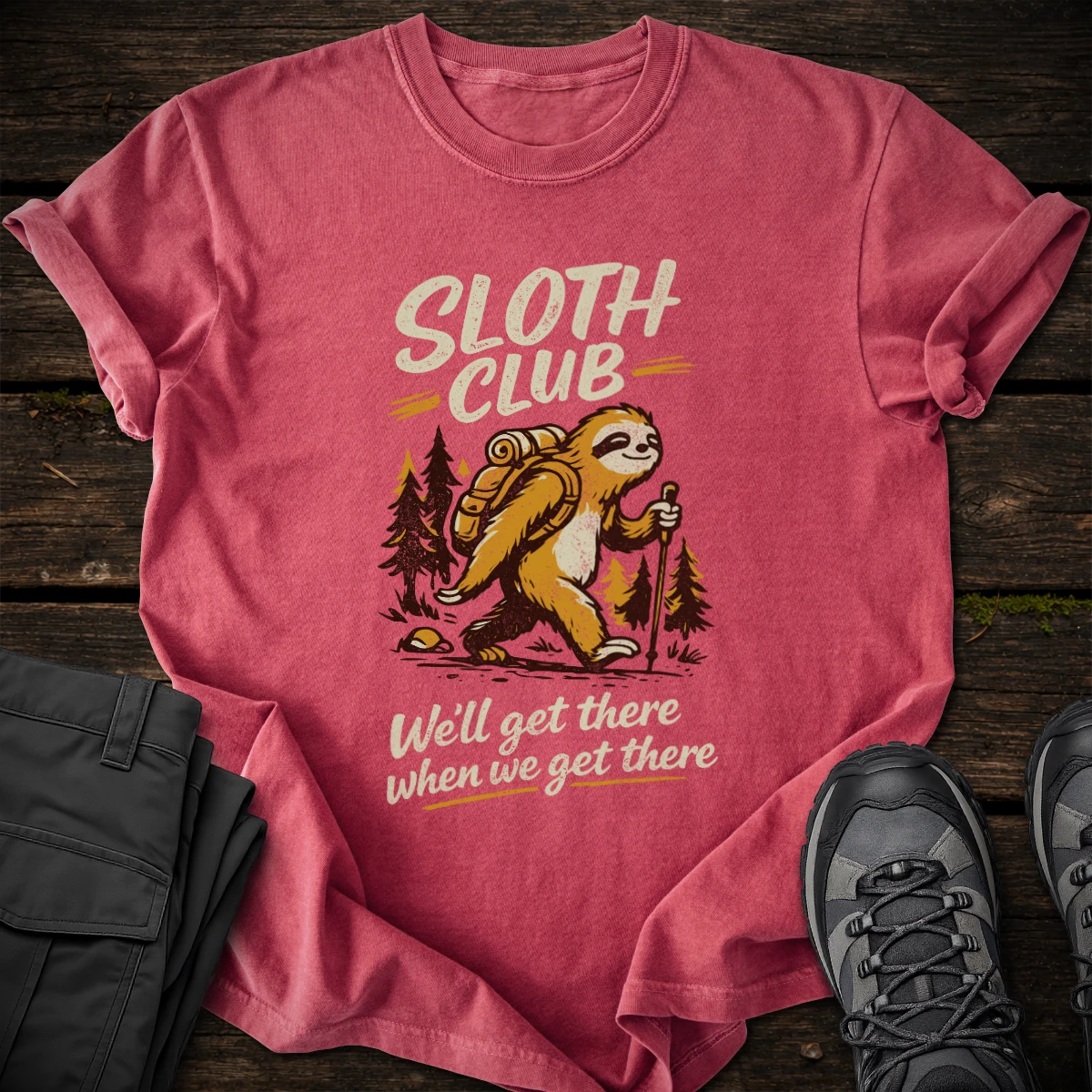 Sloth Club T-shirt