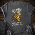 Sloth Club T-shirt
