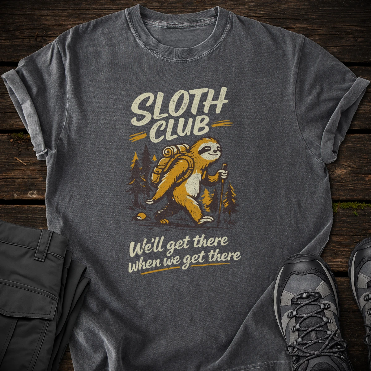 Sloth Club T-shirt