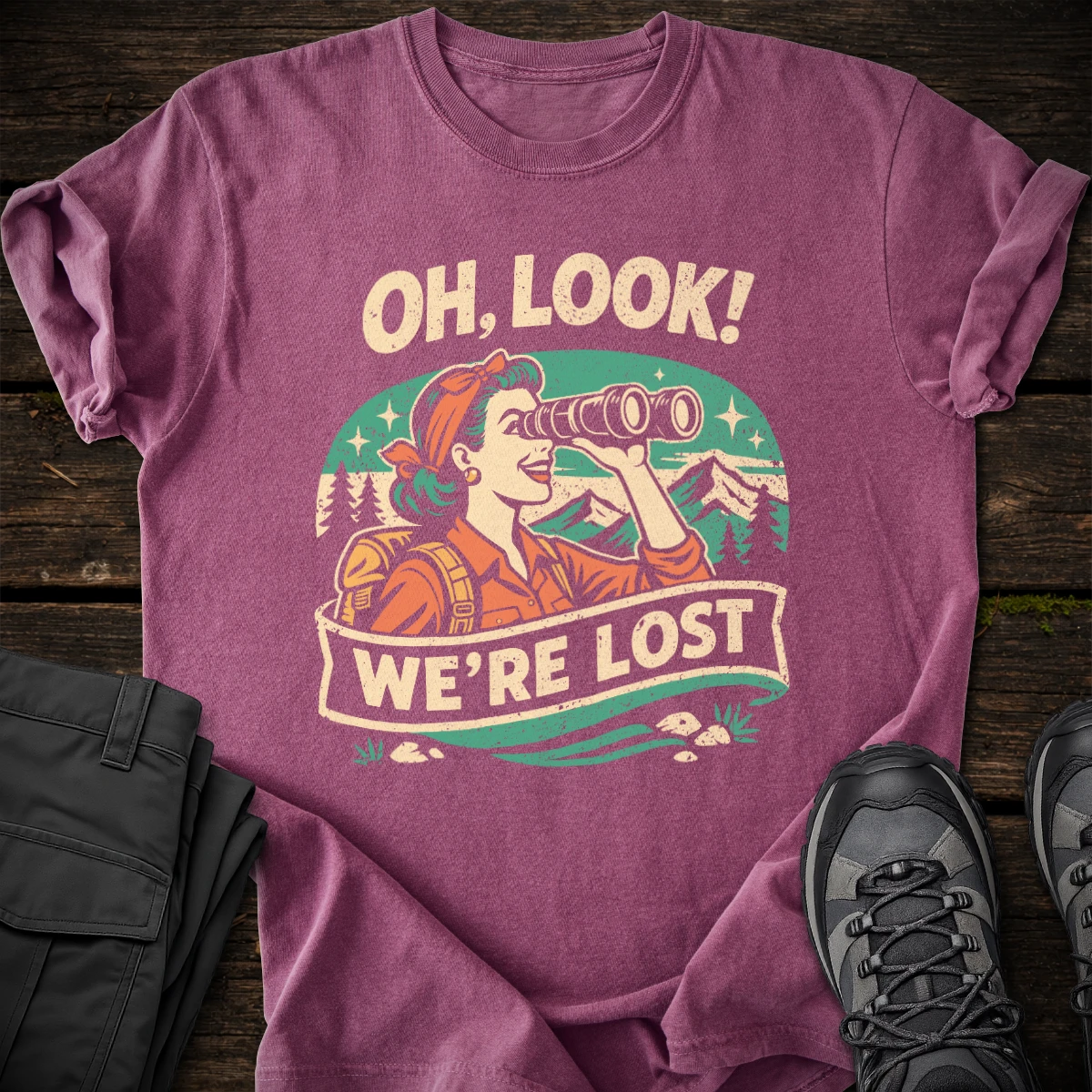 We're Lost T-shirt