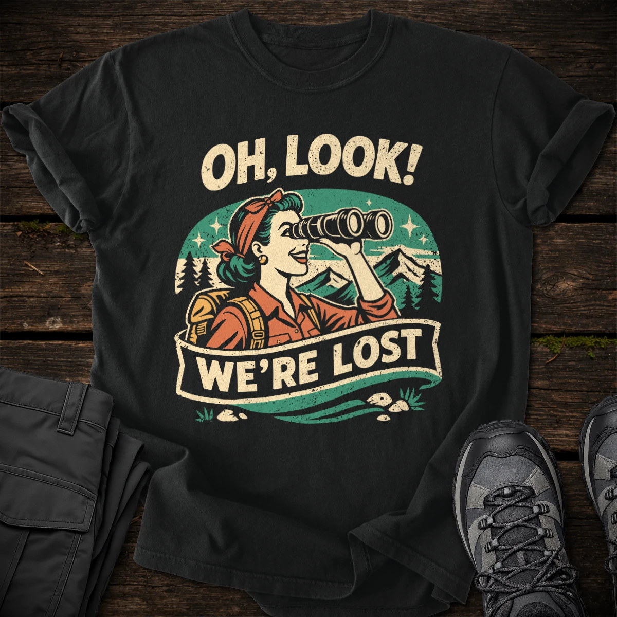 We're Lost T-shirt