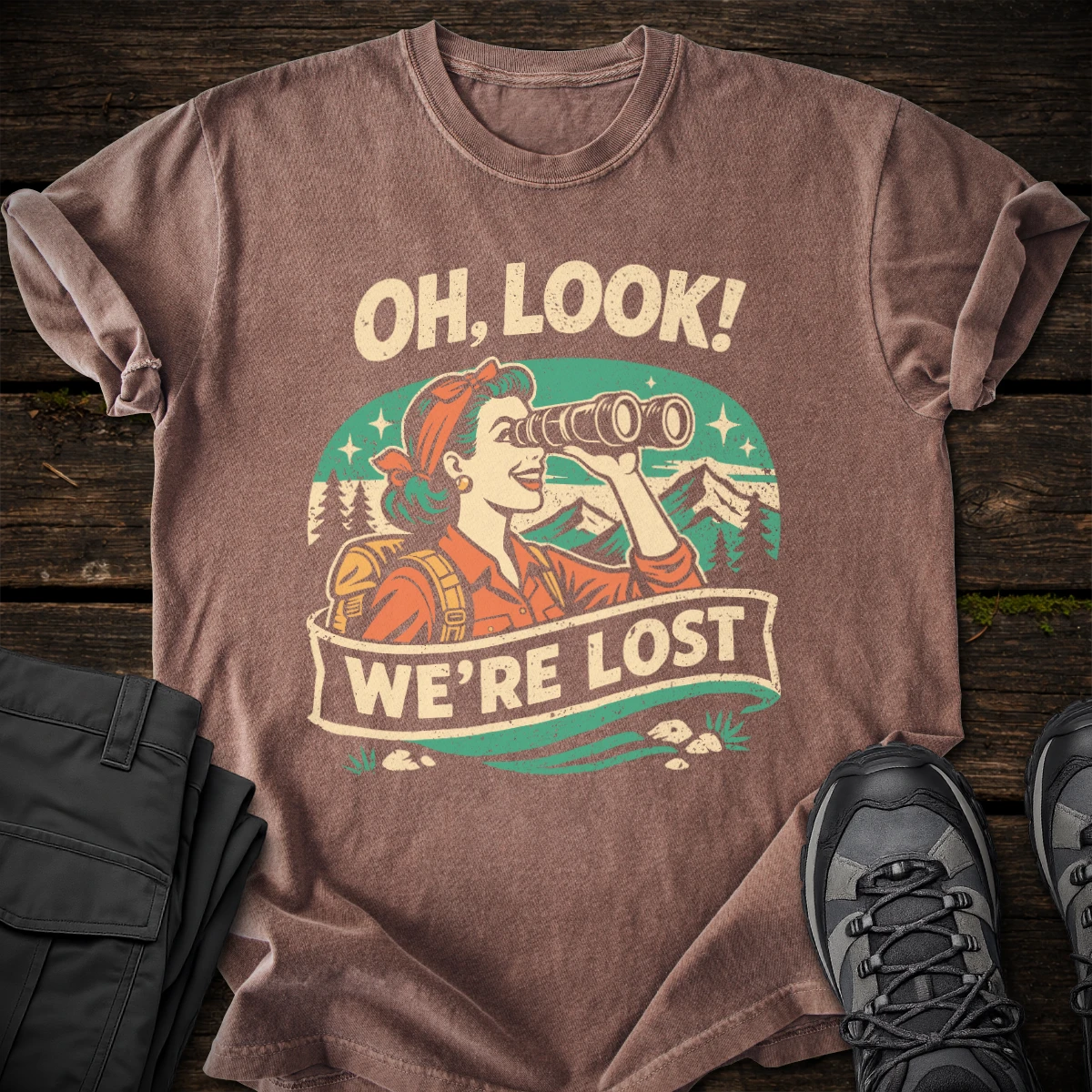 We're Lost T-shirt